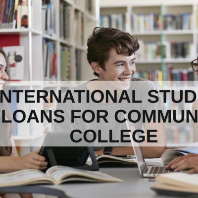 International student loans for community college