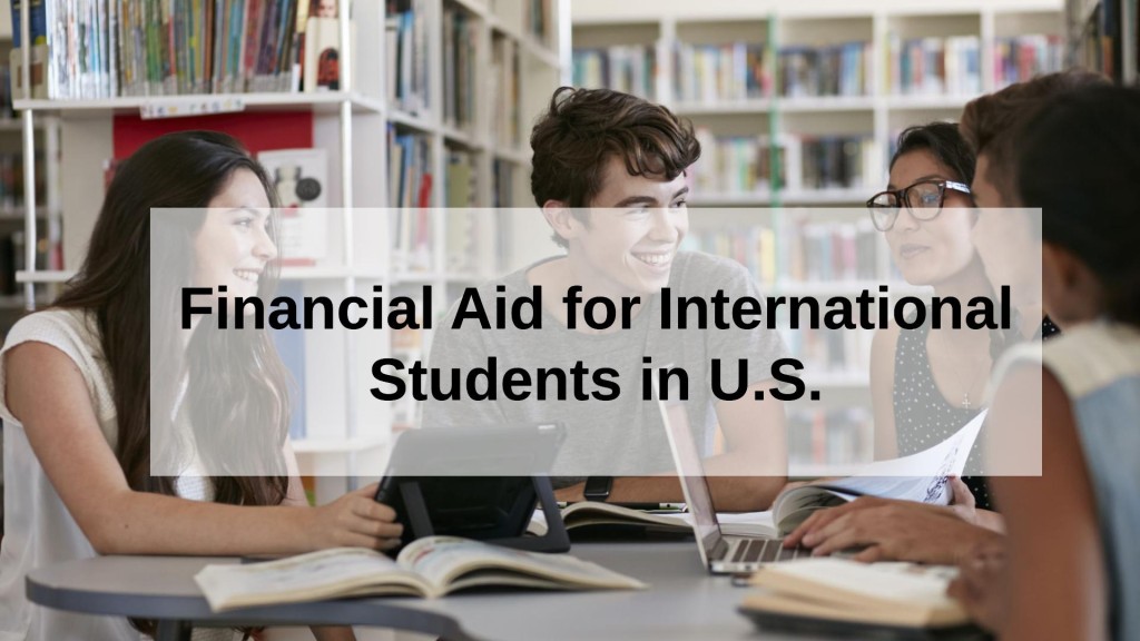 Financial Aid for International Students in the U.S